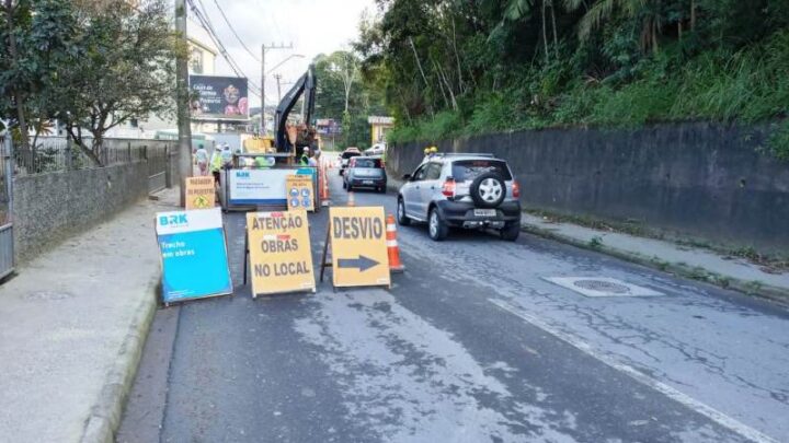 Blumenau – Rua São Valentin, no Bairro Itoupava Norte, terá obras da BRK Ambiental