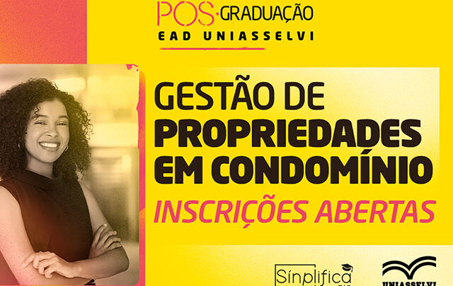 EAD – Pós-graduação da UNIASSELVI tem curso novo de Gestão de Propriedades em Condomínio