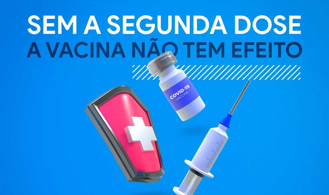 Secretaria de Saúde abre vacinação para quem está com a segunda dose atrasada da Coronavac