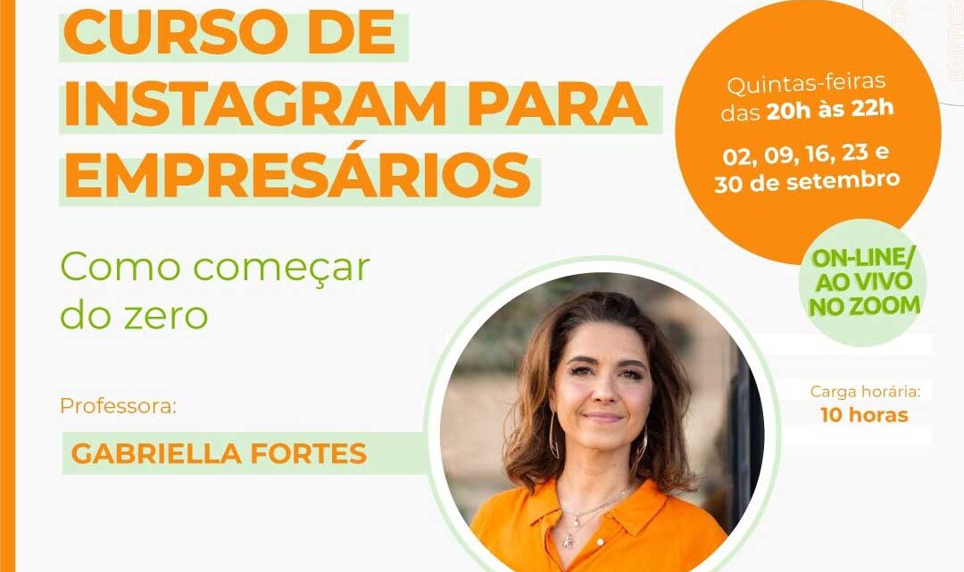 Escola de Negócios da Acibalc promove Curso de Instagram para Empresários