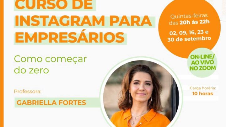 Escola de Negócios da Acibalc promove Curso de Instagram para Empresários