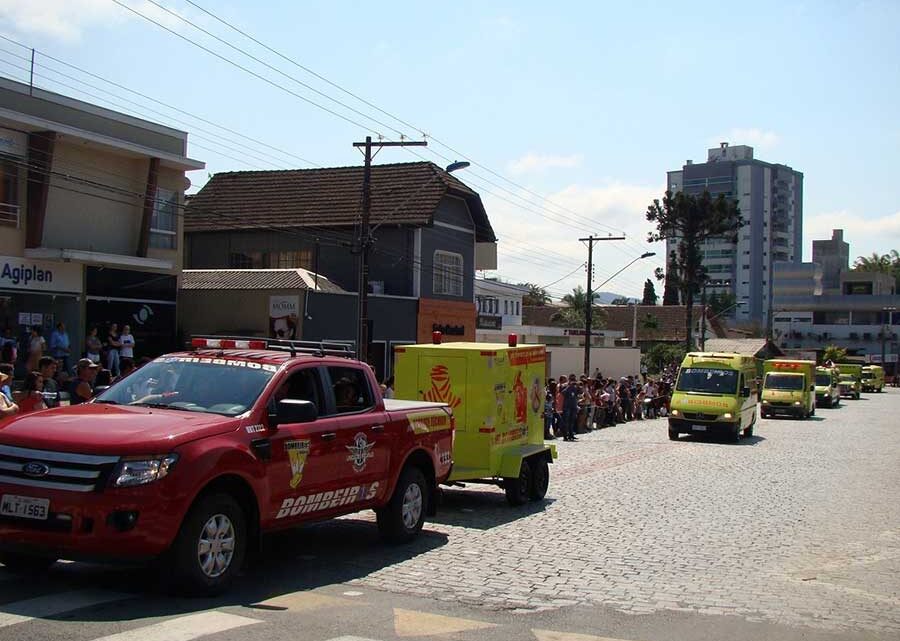 Indaial – Bombeiros Voluntários promove ação alusiva à Semana da Pátria neste domingo (5)