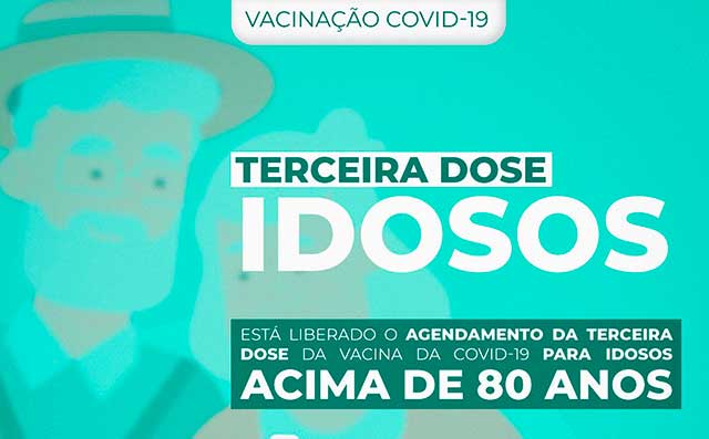 Timbó – Terceira dose da vacina contra Covid-19