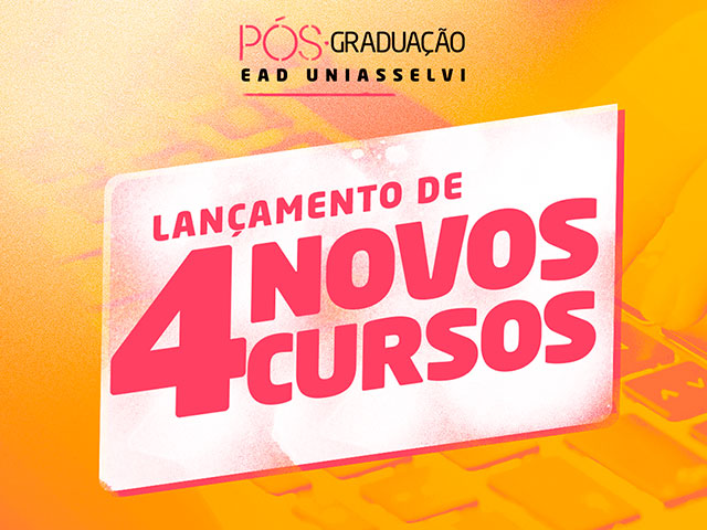 Pós-graduação da UNIASSELVI oferece quatro cursos novos