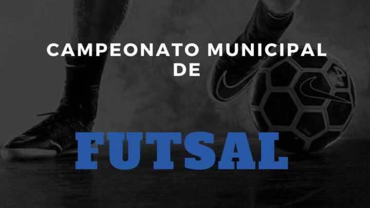 Inscrições para o Campeonato Municipal de Futsal 2021 de Timbó seguem até esta quarta-feira