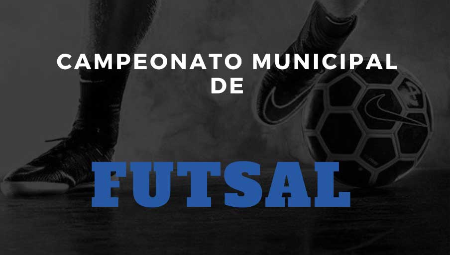 Inscrições para o Campeonato Municipal de Futsal 2021 de Timbó seguem até esta quarta-feira