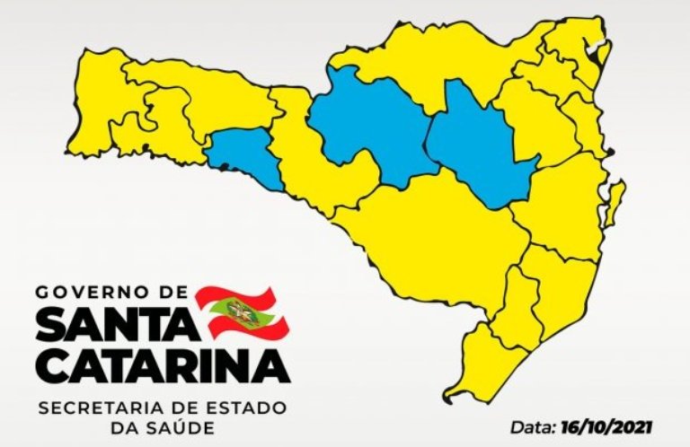 Coronavírus: Matriz de Risco aponta 14 regiões no nível alto e três no moderado em Santa Catarina