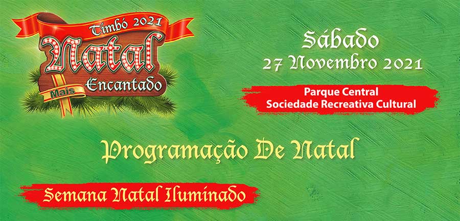 Natal Mais Encantado de Timbó inicia neste sábado com Semana Natal Iluminado