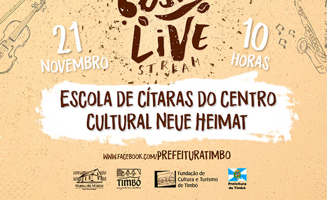 Café Musical acontece no dia 21 de novembro com apresentação da Escola de Cítaras do Centro Cultural Neue Heimat