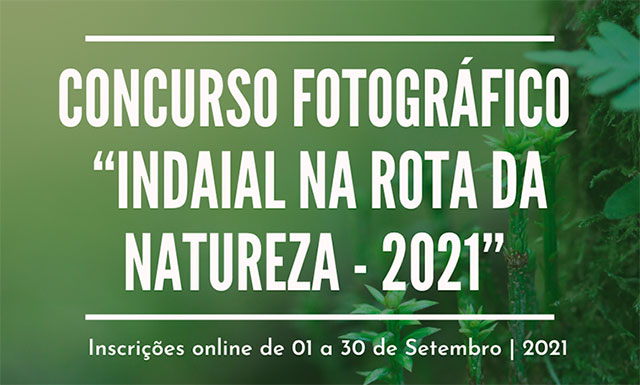 Inscrições para Concurso Fotográfico “Indaial na Rota da Natureza” seguem até a próxima terça (16)