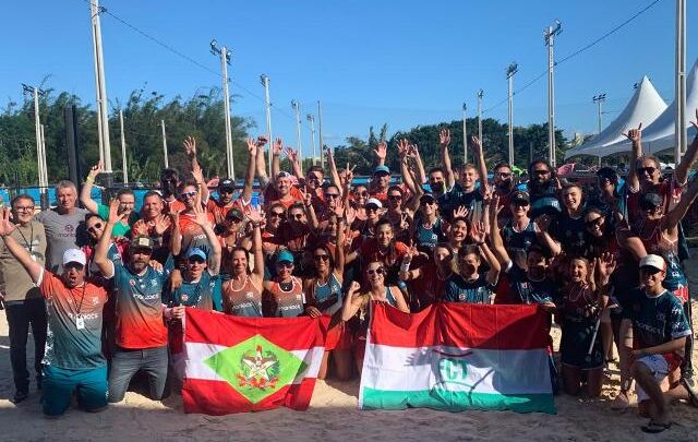 Santa Catarina encerra Copa das Federações de Beach Tennis com terceiro lugar inédito