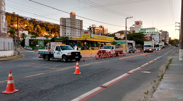 BRK segue com trabalhos de esgotamento sanitário em Blumenau nesta semana