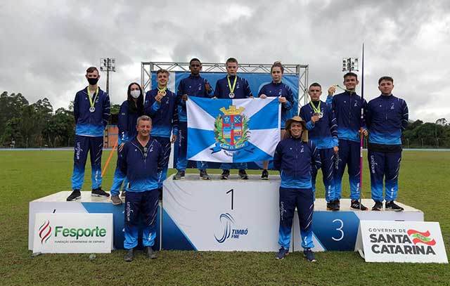 Timbó é vice-campeã na Olesc no naipe masculino