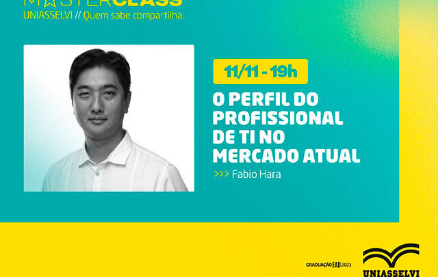 Perfil do profissional de TI no mercado atual é apresentado no projeto MasterClass da UNIASSELVI