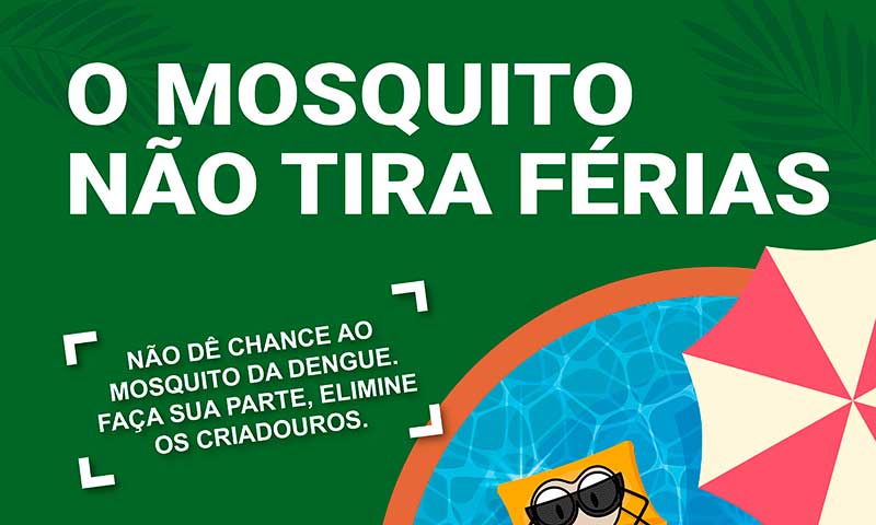 Vigilância Sanitária de Timbó alerta para proliferação do Aedes Aegypti durante o verão