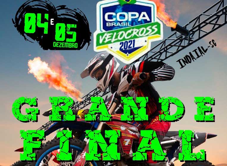 Indaial sedia final da Copa Brasil de Velocross 2021 neste fim de semana