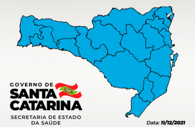 Coronavírus: Matriz de Avaliação de Risco Covid-19 aponta, pela primeira vez, todas as 17 regiões no nível moderado em SC