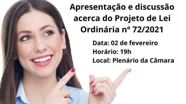 Câmara de Timbó – Audiência Pública sobre a proibição de qualquer produto fumígeno, em parques e praças existentes no Município