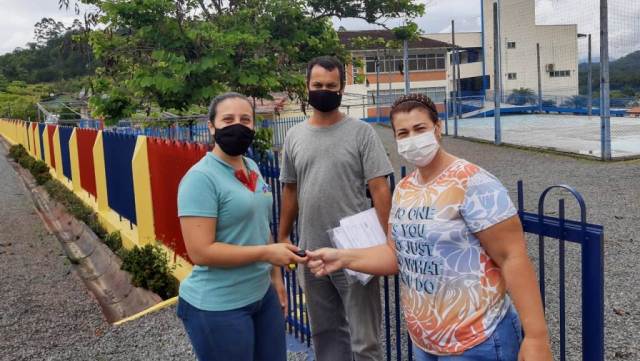 Timbó – Iniciam as obras do Ginásio de Esportes da Escola Municipal São Roque