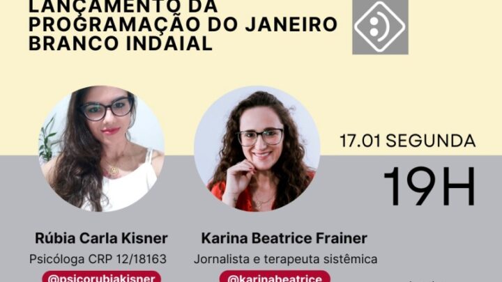 Profissionais da área pública e privada realizam programação para o Janeiro Branco em Indaial