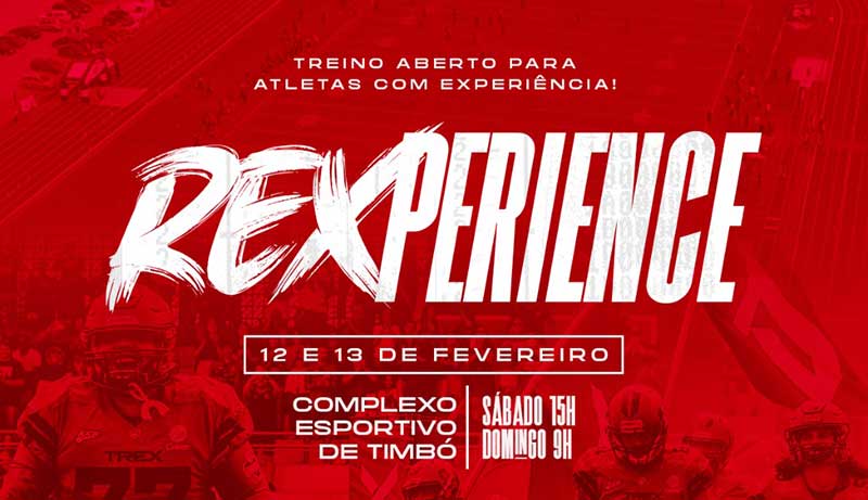 T-Rex promove fim de semana de treino aberto para atletas com experiência