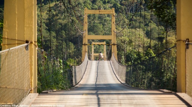 Ponte Pênsil do Warnow fechada na manhã desta terça (1º) para manutenção