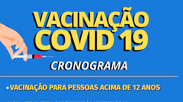 Rodeio – Agenda da Vacinação contra Covid-19 desta semana