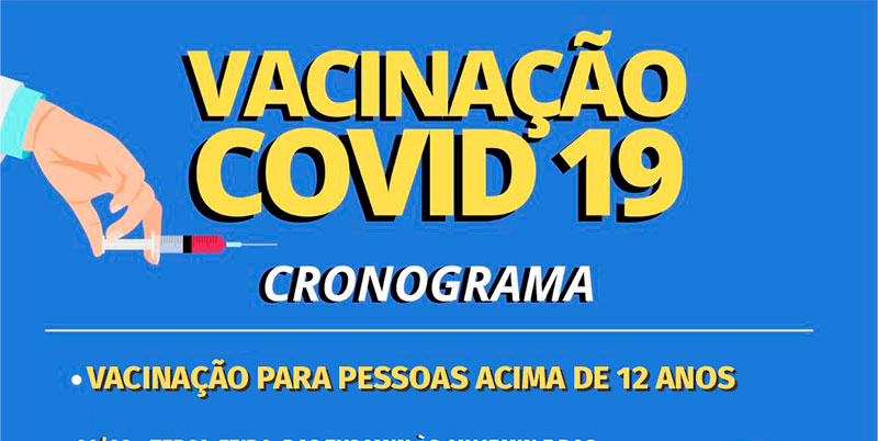 Rodeio – Agenda da Vacinação contra Covid-19 desta semana