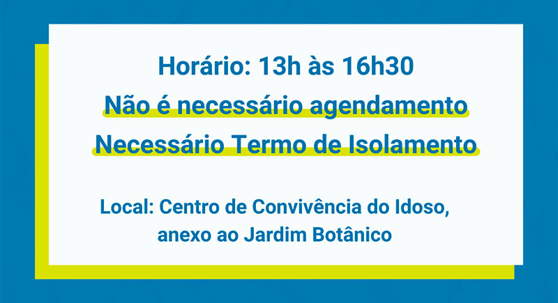 Timbó realiza testes de Covid-19 neste sábado