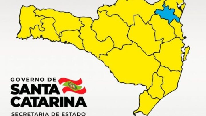 Coronavírus: Matriz de Risco aponta 16 regiões no nível alto e uma no moderado em SC