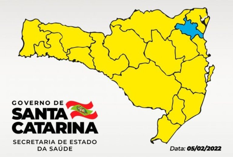 Coronavírus: Matriz de Risco aponta 16 regiões no nível alto e uma no moderado em SC