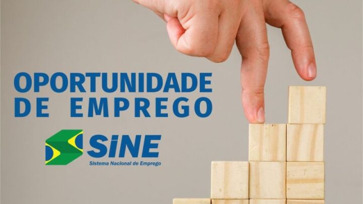 SINE DE RODEIO ANUNCIA OPORTUNIDADES DE EMPREGO