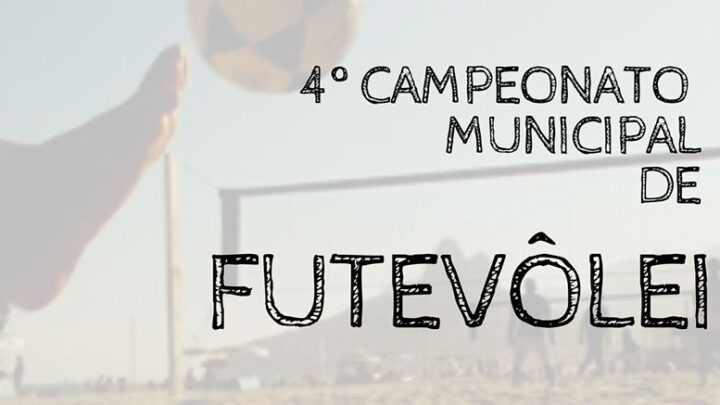 4º Campeonato de Futevôlei de Timbó inicia nesta terça-feira