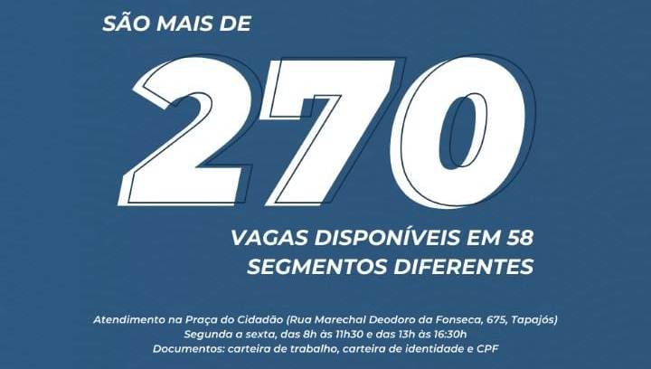 Indaial – Sine anuncia mais de 270 vagas de emprego em 58 segmentos diferentes