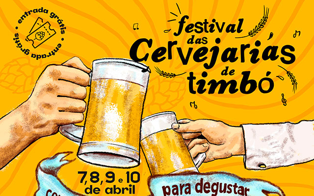 Festival das Cervejarias de Timbó inicia nesta quinta-feira