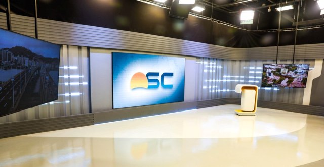 NSC TV investe em inovação e estreia novos cenários nesta segunda