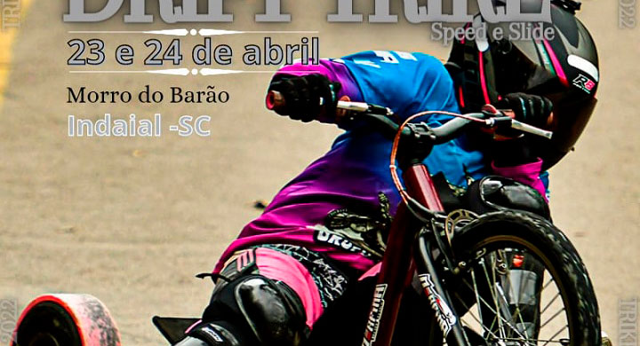 Indaial Cidade Sul-Americana do Desporto sedia evento de Drift Trike no fim de semana