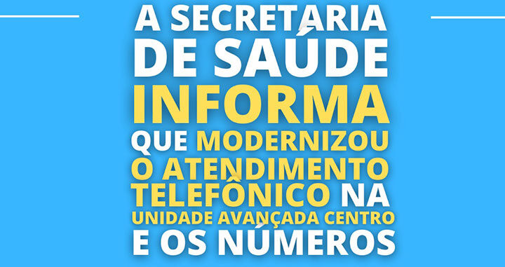 Rodeio – Modernização dos telefones da Unidade de Saúde avançada do Centro