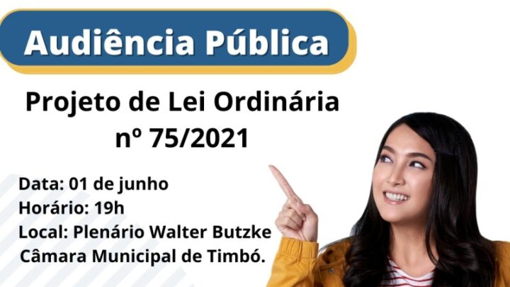 Câmara de Timbó – Instalação de portas de detector de metais será discutida em audiência pública