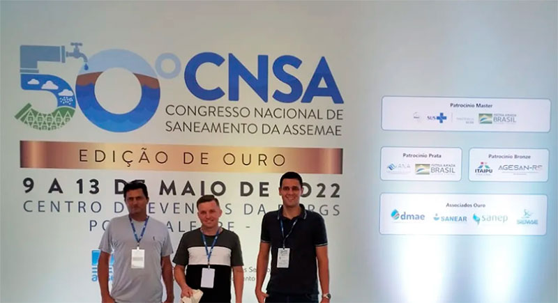 SAMAE Timbó participa do 50º Congresso Nacional de Saneamento Básico da ASSEMAE