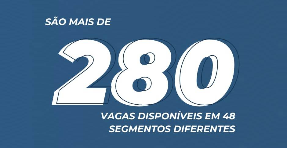 Sine de Indaial anuncia mais de 280 vagas de emprego em 48 segmentos diferentes