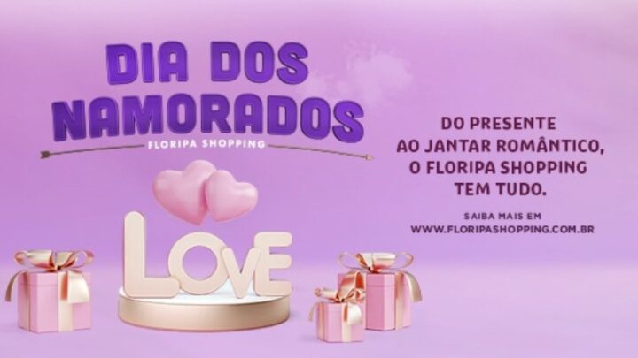 Clima de amor invade shopping da Capital