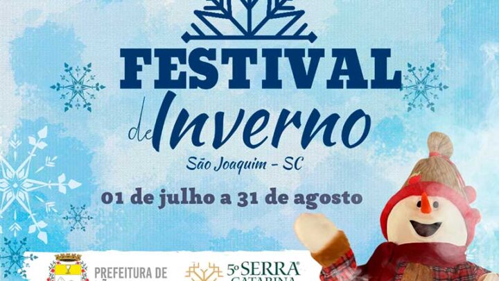 Festival de Inverno de São Joaquim começa sexta com programação especial