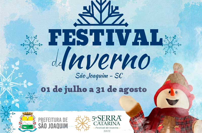 Festival de Inverno de São Joaquim começa sexta com programação especial