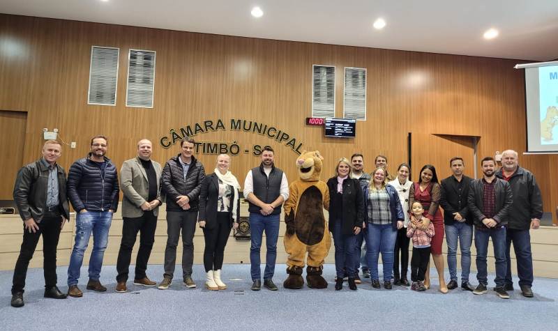 Programa Municipal de Educação Ambiental (PROMEA) é tema da Tribuna da Sessão Ordinária da Câmara de Vereadores de Timbó