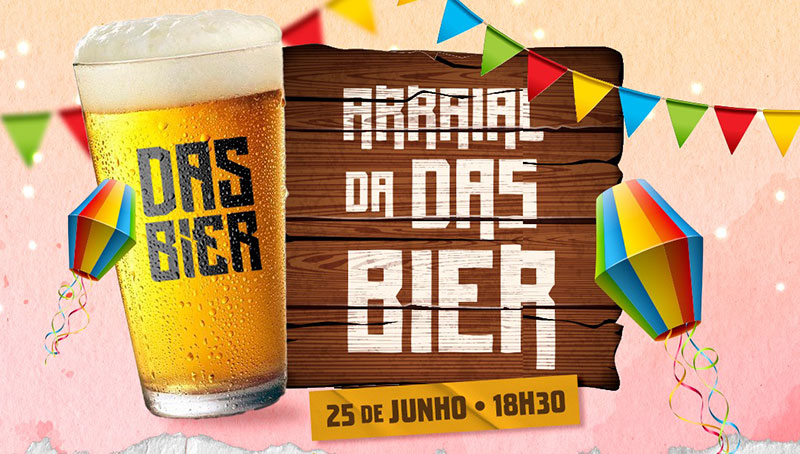 Das Bier entra no clima de Festa Junina