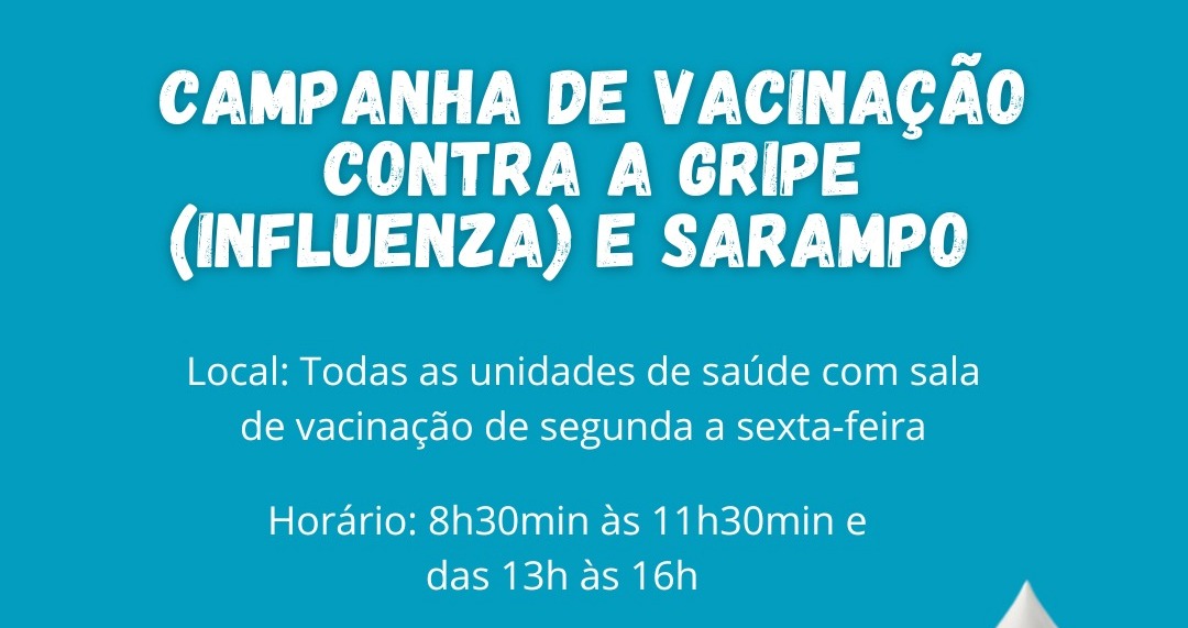 Secretaria de Saúde de Indaial inicia a vacinação contra a influenza (gripe) para toda a comunidade