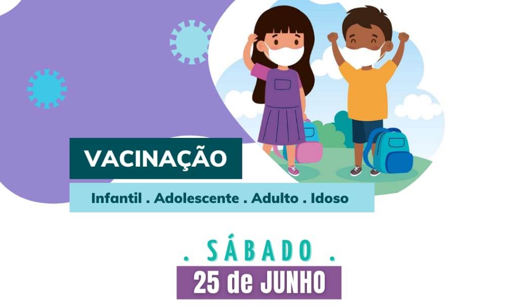 Indaial – Secretaria de Saúde realiza vacinação neste sábado dia 25 de junho