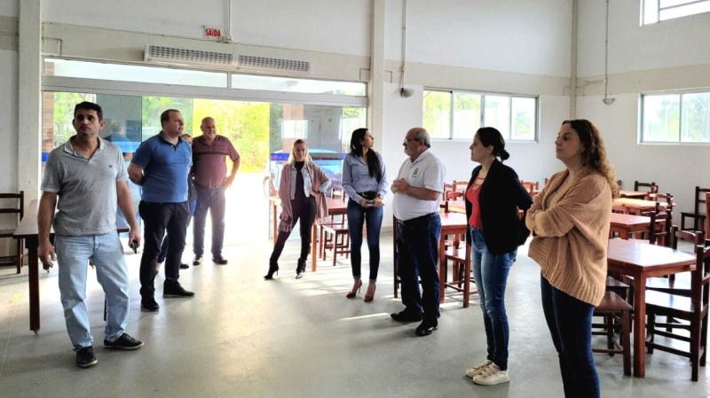 Câmara de Timbó – Comissão de Infraestrutura visita Centro de Convivência do Idoso