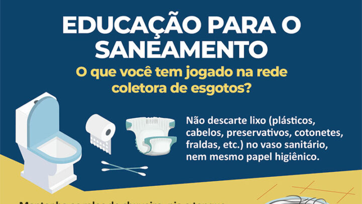 Indaial: Projeto Socioambiental reforça orientações sobre uso adequado do sistema de esgoto